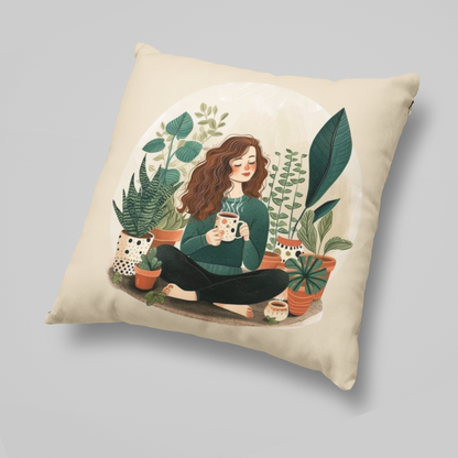 Slow Day Boho Cushion Cover