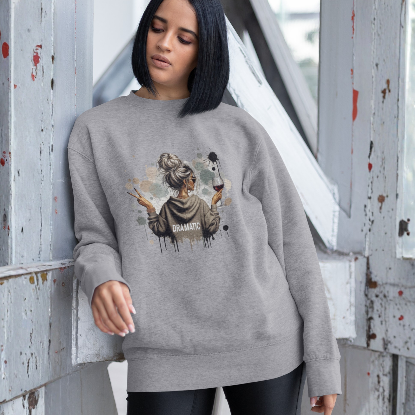 Dramatic Girl Vibes Sweatshirt