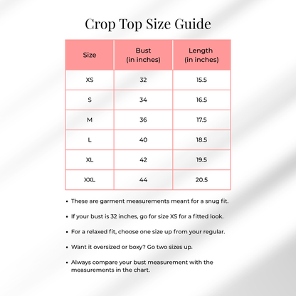 Oh, Crop! Crop Top