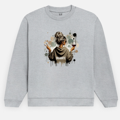 Dramatic Girl Vibes Sweatshirt