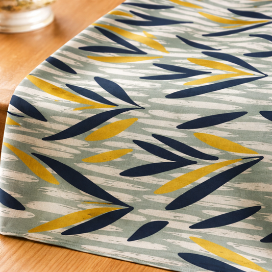 Abstract Boho Chevron Table Runner