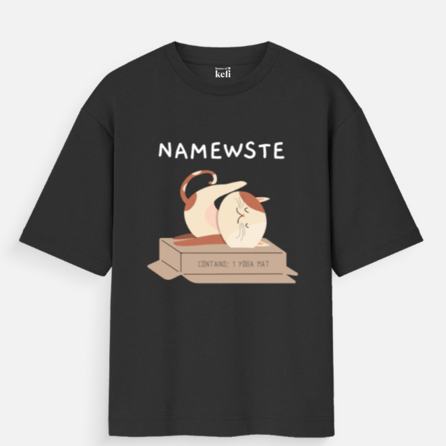 Namewste Unisex Oversized Cotton T-Shirt