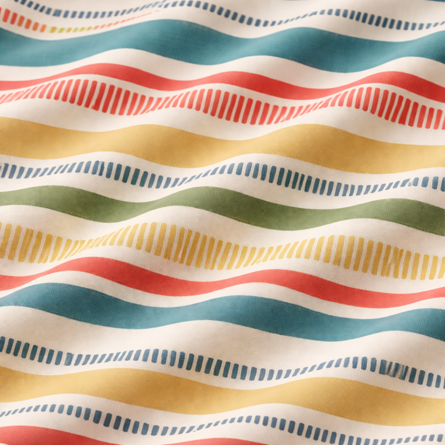 Boho Stripe Story Table Runner