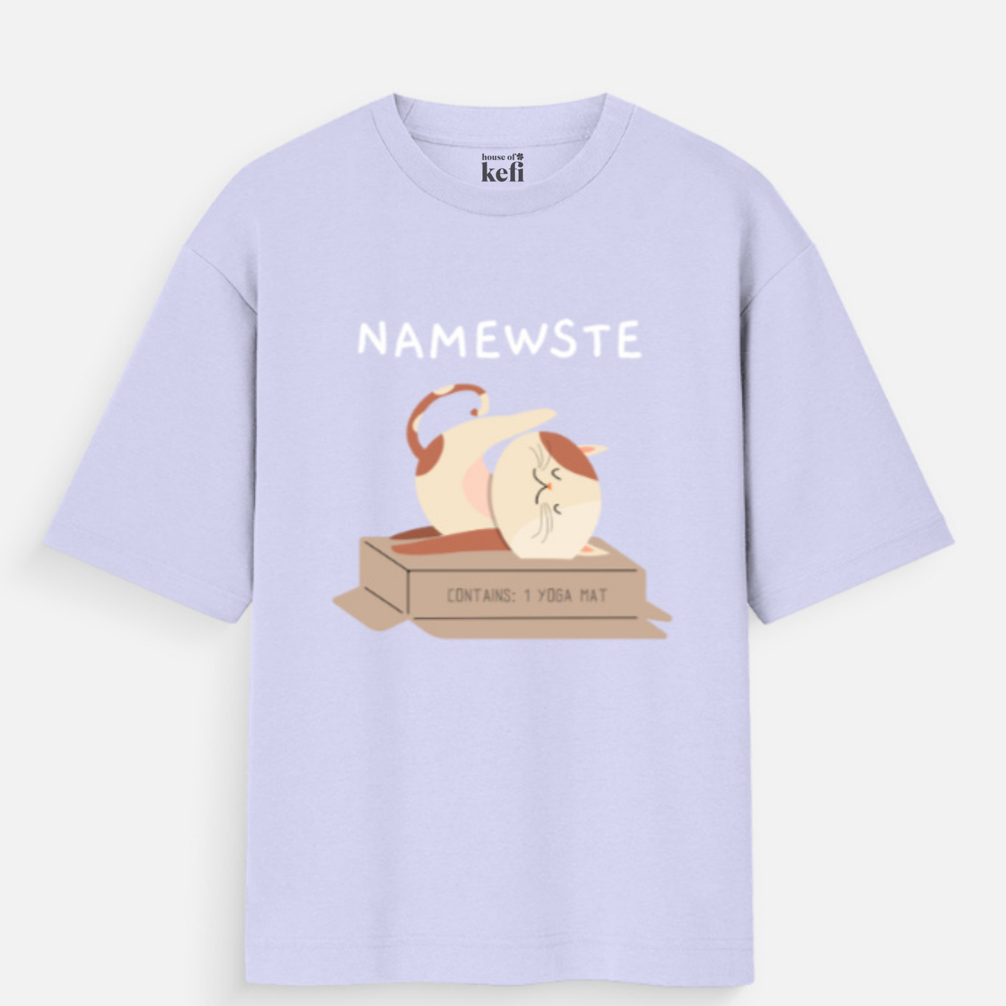 Namewste Unisex Oversized Cotton T-Shirt