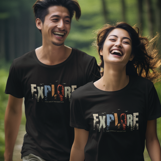 Explore The Great Adventure Relaxed Fit Unisex T-Shirt