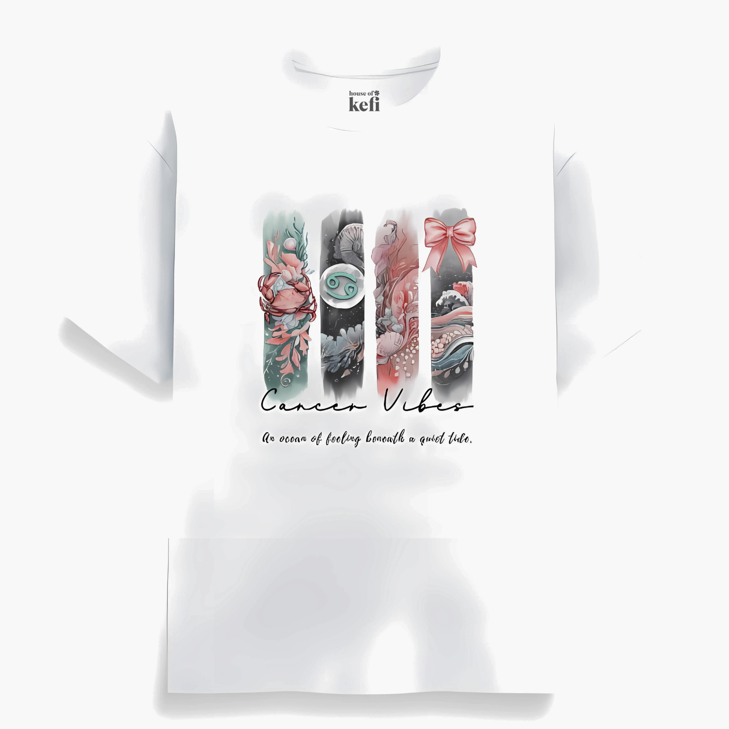 Cancer Vibes Unisex Relaxed Fit Cotton T-Shirt