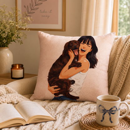 Pure Joy Pet Parent Cushion Cover