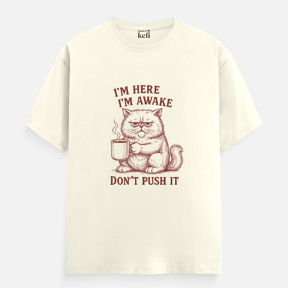 Grumpy Cat Funny Unisex Relaxed Fit Cotton T-Shirt