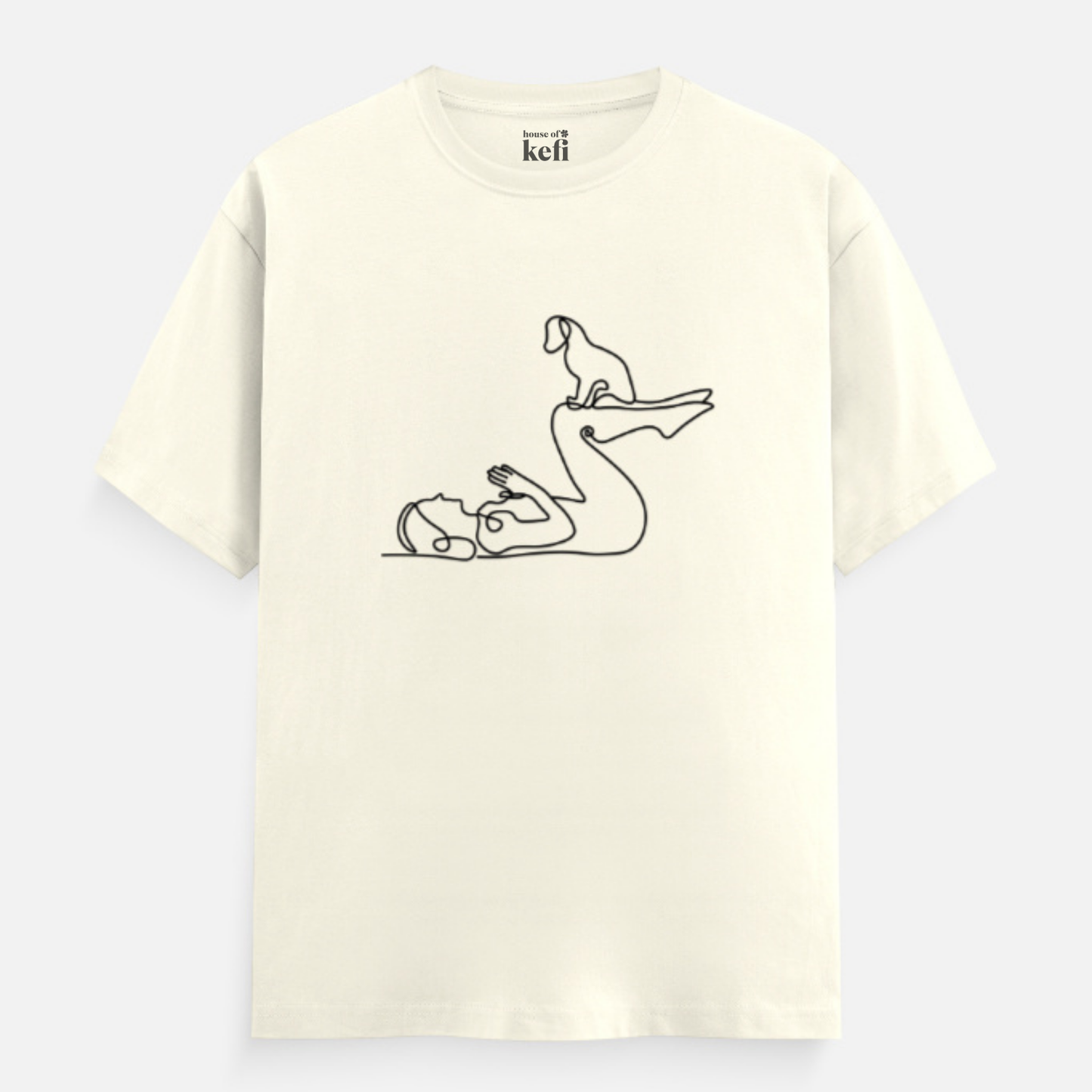 Pawlates Unisex Relaxed Fit Cotton T-Shirt