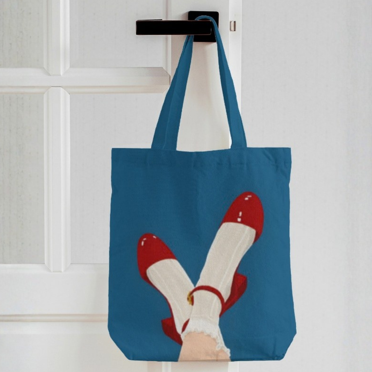 Weekend Energy Canvas Tote Bag with Zipper