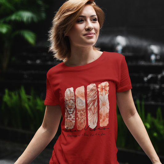 Leo Vibes Unisex Relaxed Fit Cotton T-Shirt