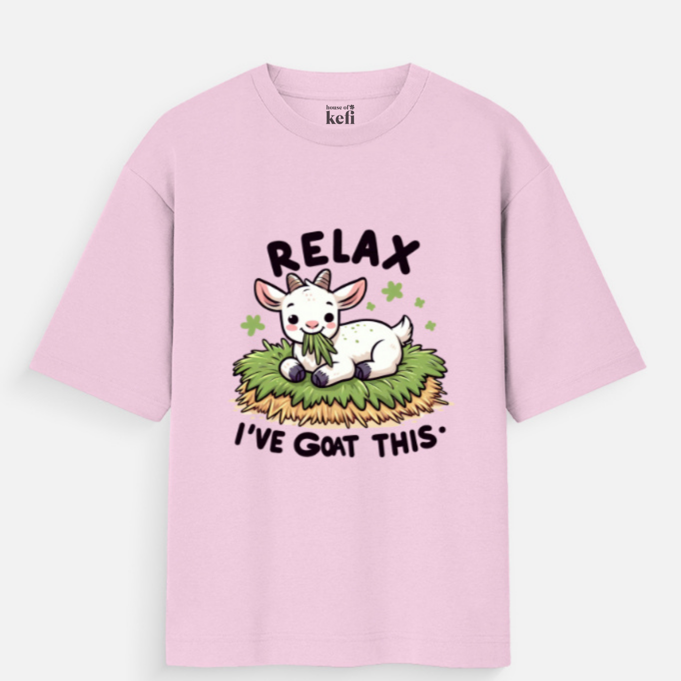 I’ve Goat This Funny Pun Unisex Oversized Cotton T-Shirt