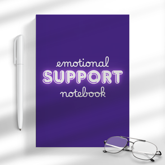 Emotional Support Notebook A5 Notebook