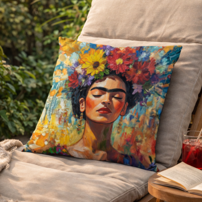 Frida Inspired Boho Radiance Cushion Cover