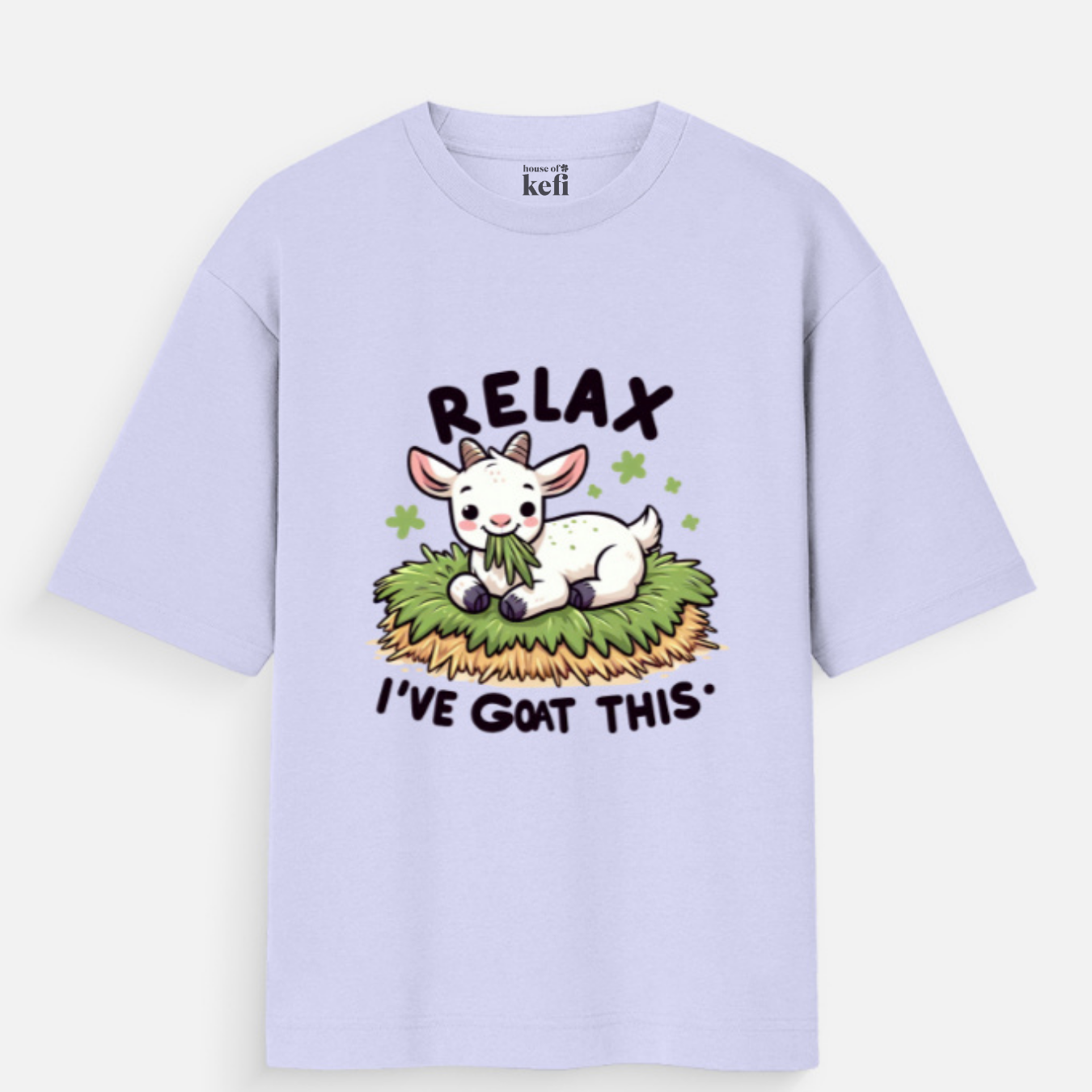 I’ve Goat This Funny Pun Unisex Oversized Cotton T-Shirt