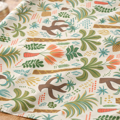 Boho Tropical Garden Table Runner