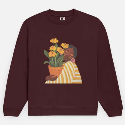 Boho Bloom Girl Serenity Sweatshirt