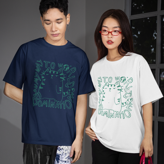 Domination Mode Unisex Oversized Cotton T-Shirt