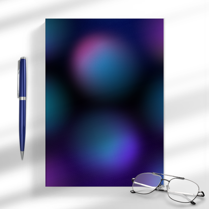 Neon Thoughts A5 Notebook