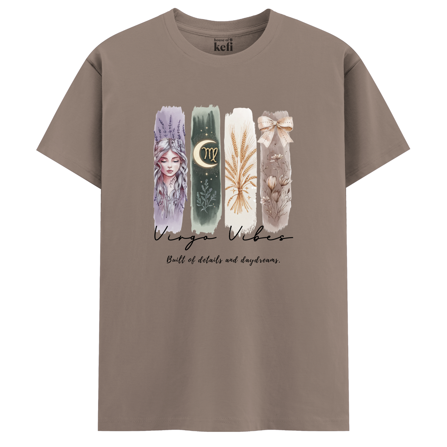 Virgo Vibes Unisex Relaxed Fit Cotton T-Shirt