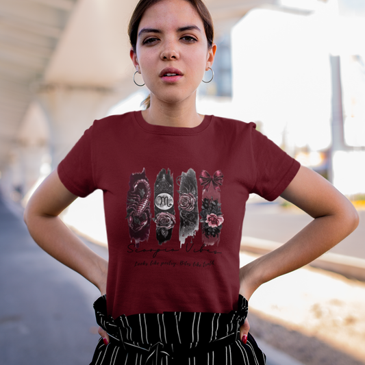 Scorpio Vibes Unisex Relaxed Fit Cotton T-Shirt