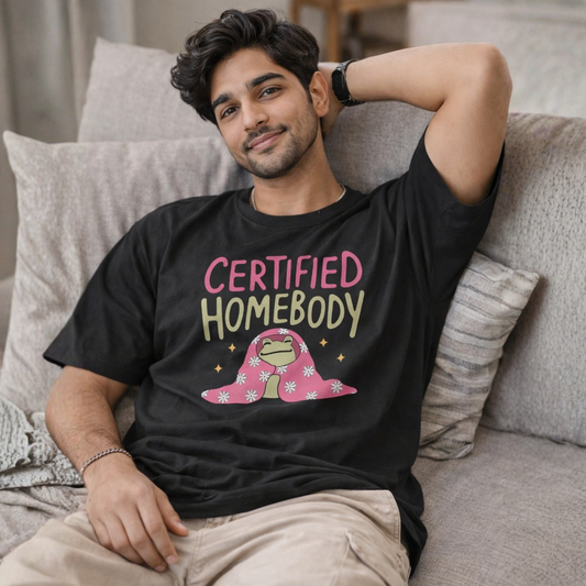 Certified Homebody Unisex Oversized Tee