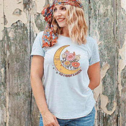 Take A Moment To Breathe Oversized Cotton T-Shirt