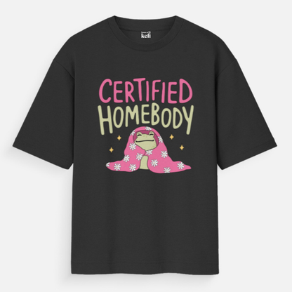 Certified Homebody Unisex Oversized Tee