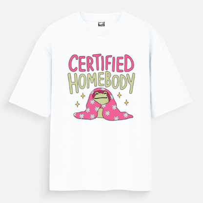 Certified Homebody Unisex Oversized Tee