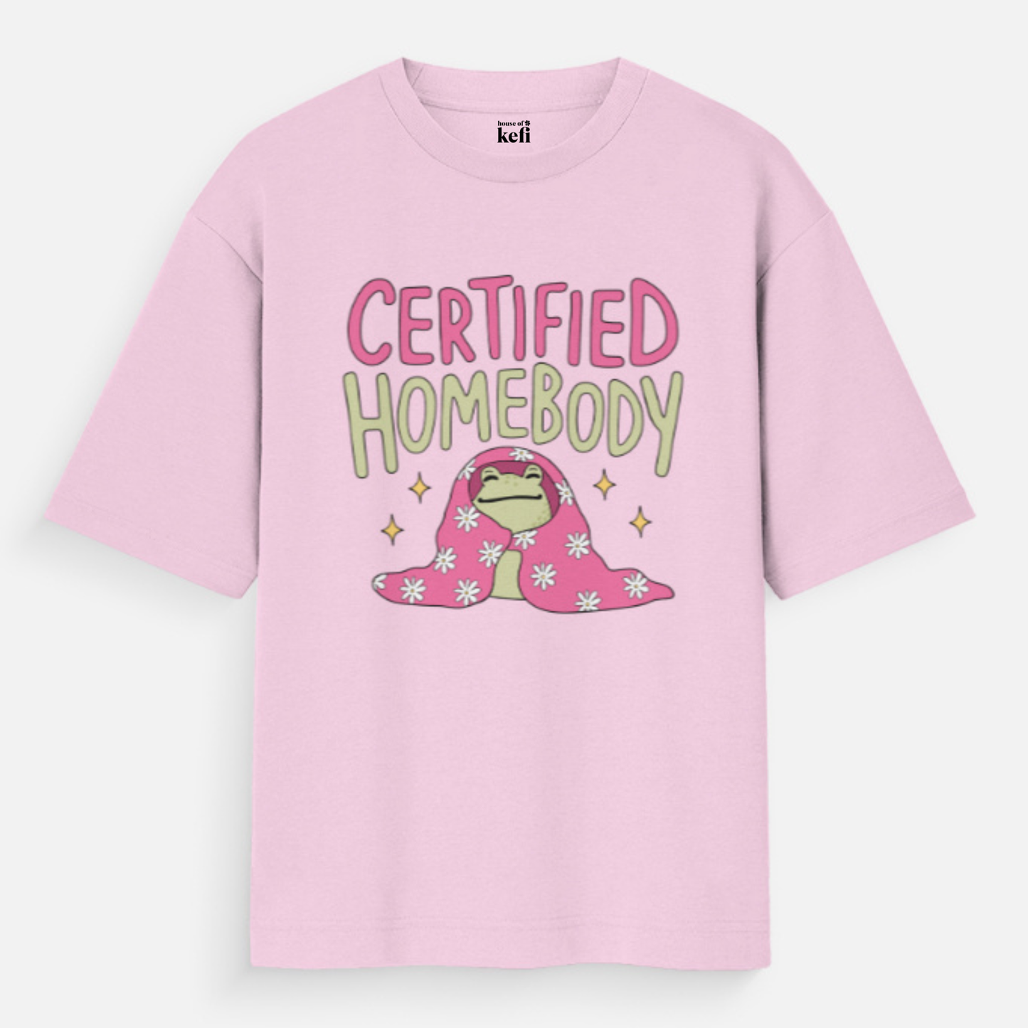 Certified Homebody Unisex Oversized Tee