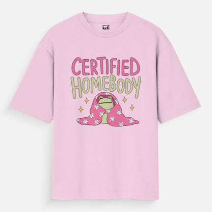 Certified Homebody Unisex Oversized Tee