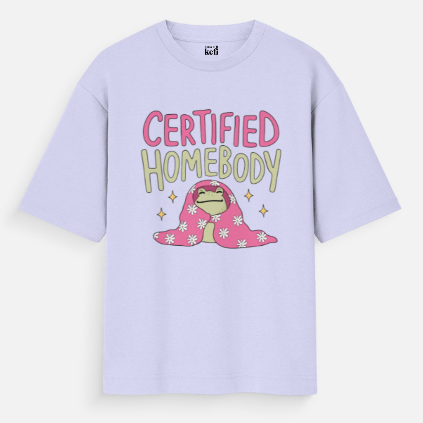 Certified Homebody Unisex Oversized Tee