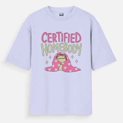 Certified Homebody Unisex Oversized Tee