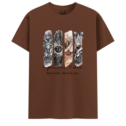 Capricorn Vibes Unisex Relaxed Fit Cotton T-Shirt