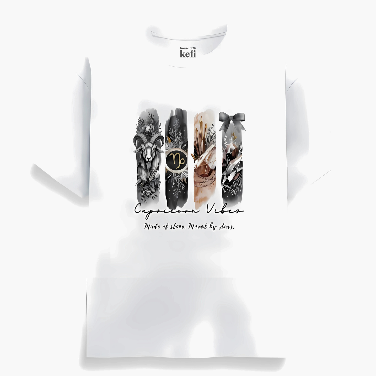 Capricorn Vibes Unisex Relaxed Fit Cotton T-Shirt