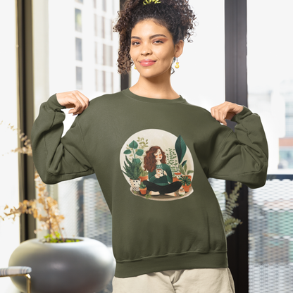 Boho Plant Mom Sweatshirt