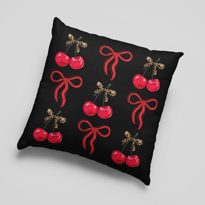 Cherry Bow Reverie Cushion Cover