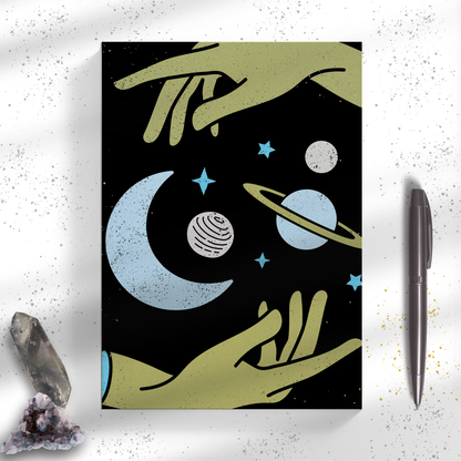 Manifest That Sht Cosmic Notebook A5 Notebook