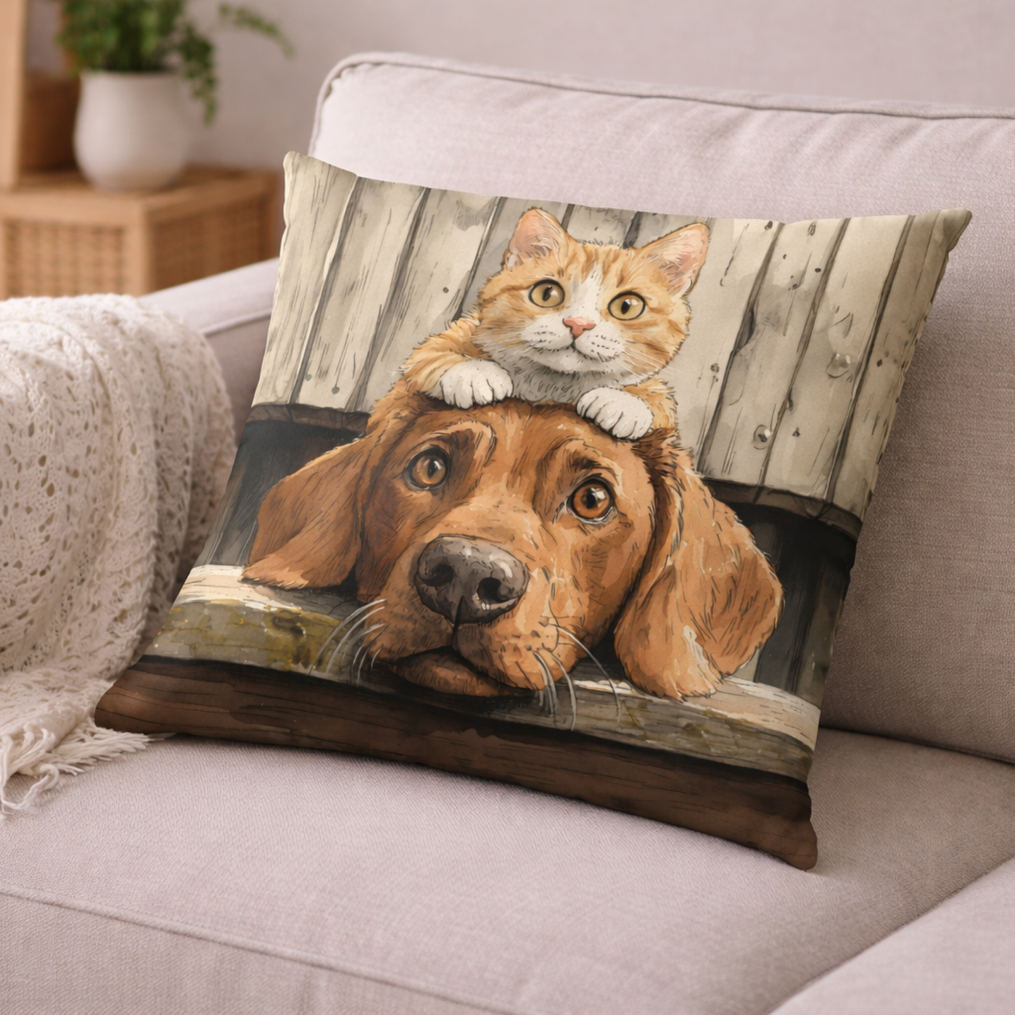 Best Buds Cushion Cover