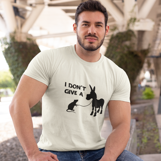 I Don't Give A R@t’s @ss Unisex Relaxed Fit Cotton T-Shirt