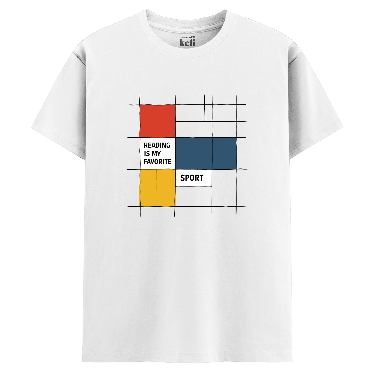 Reading Is My Favourite Sport Unisex Relaxed Fit  T-Shirt