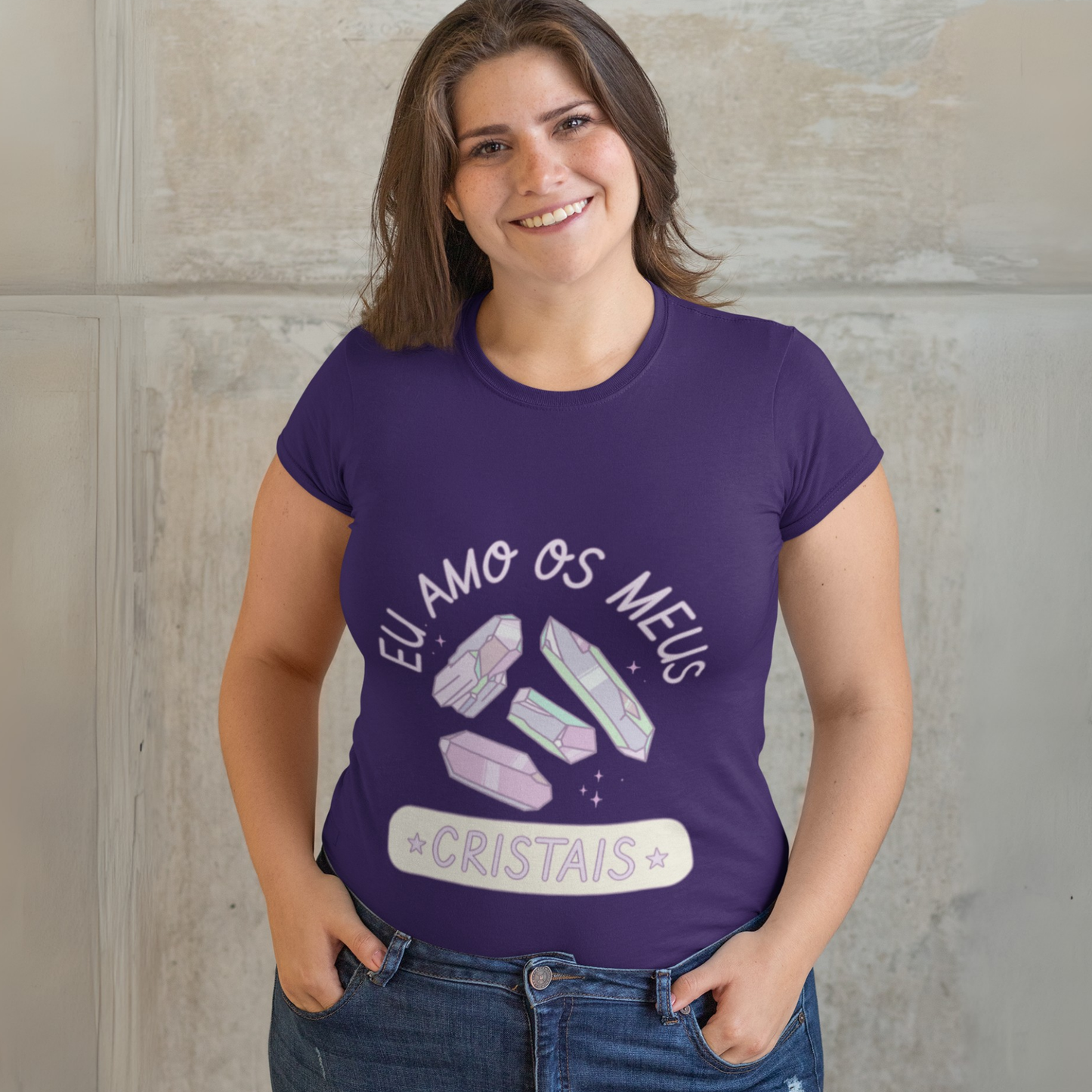 I Love My Crystals Unisex Relaxed Fit T-Shirt