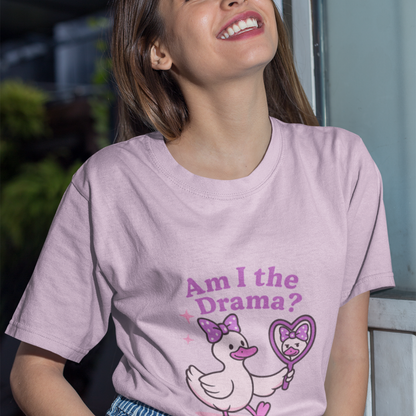 Am I the Drama Unisex Oversized Cotton T-Shirt