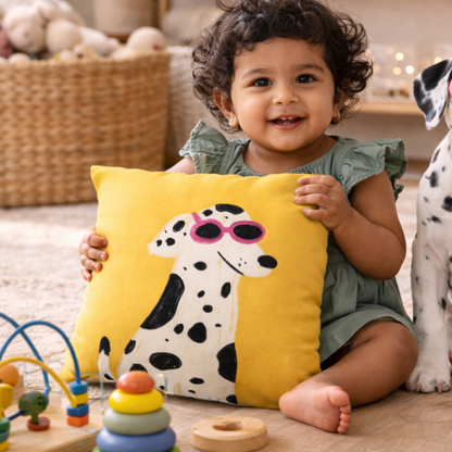 Too Cool to Fetch Cushion Cover