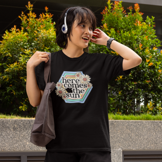 Here Comes the Sun Unisex Relaxed Fit T-Shirt