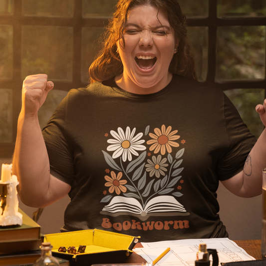 Bookworm Unisex Relaxed Fit T-Shirt