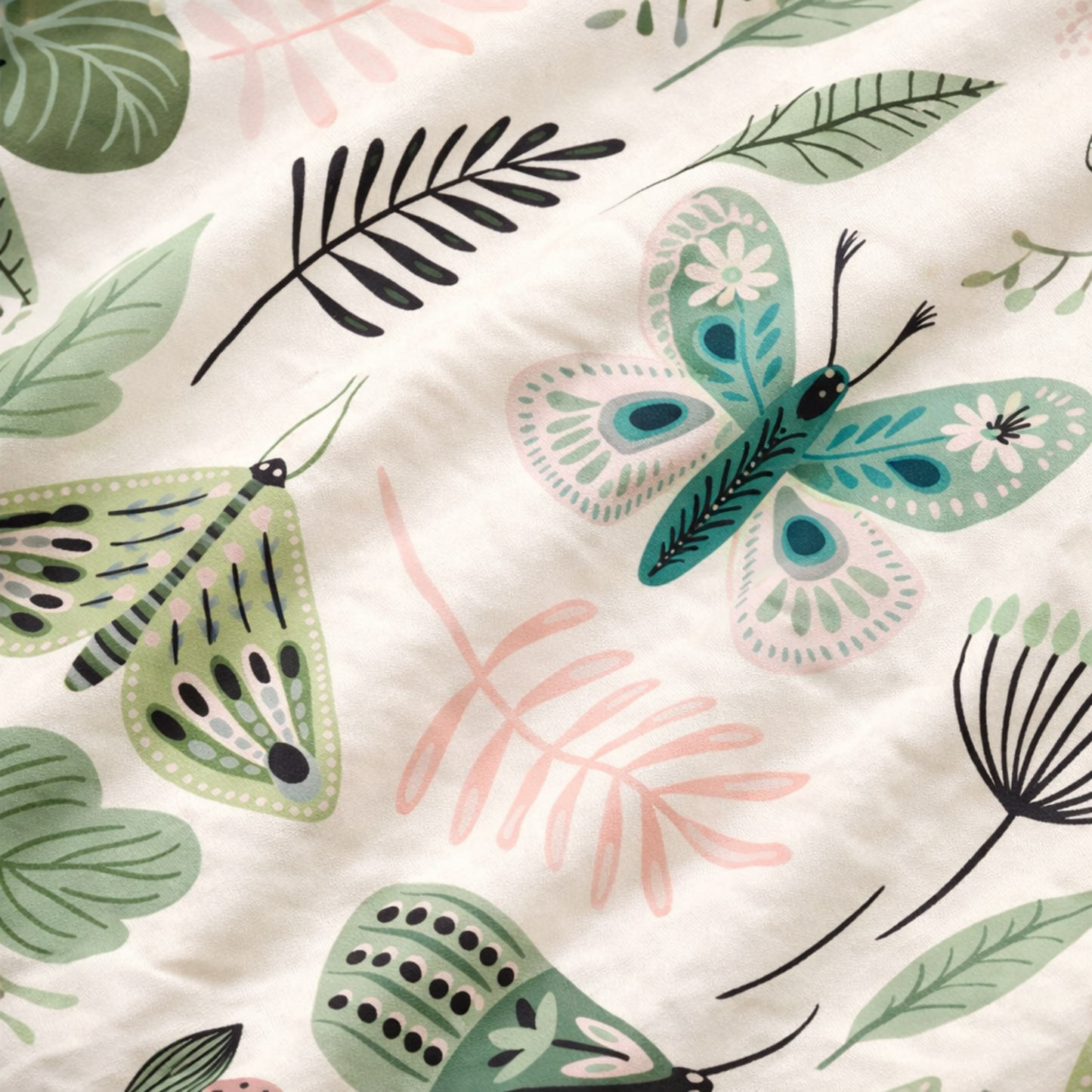 Boho Butterfly Garden Table Runner