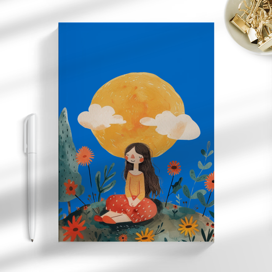 Sunny Side of Stillness A5 Notebook