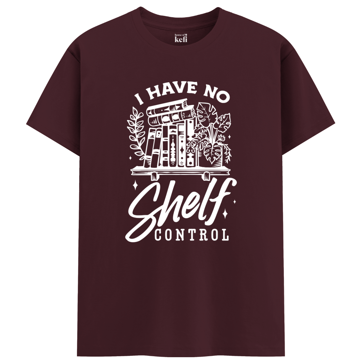 I Have No Shelf Control Unisex Relaxed Fit T-Shirt