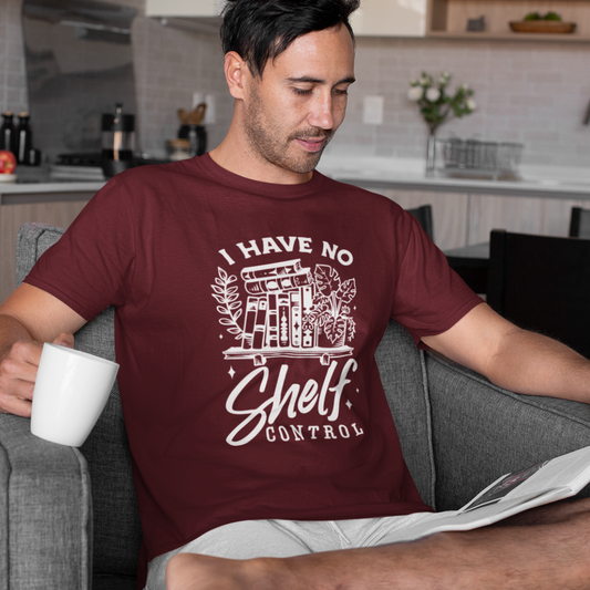 I Have No Shelf Control Unisex Relaxed Fit T-Shirt